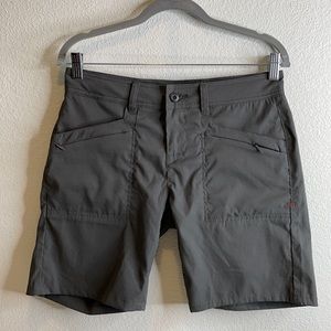 Toad & Co. long hiking athletic shorts